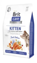 Сухой корм для котят Brit Care Cat GF Kitten Gentle Digestion Strong Immunity с лососем