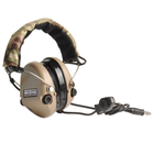 Навушники Активні з мікрофоном PROTAC VII DE + Premium кріплення Чебурашка (15181pr) - зображення 7