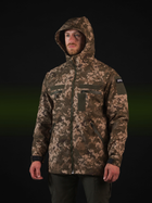 Тактична куртка утеплена BEZET Softshell Omega 9200 2XL Піксель (2000093215495 ) - зображення 4