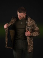 Тактична куртка утеплена BEZET Softshell Omega 9200 S Піксель (2000093214764 ) - зображення 7