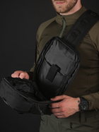 Тактическая сумка BEZET Armor 9559 Черная (2000105900883) - изображение 2