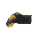 Тактические перчатки Mechanix Wear M-Pact Leather Fingerless Framer без трёх пальцев L - изображение 13