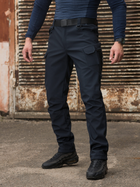 Тактические штаны утепленные BEZET Softshell Байрактар 9510 L Синие (ROZ6400181697) - изображение 3