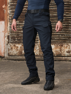 Тактичні утеплені штани BEZET Softshell Байрактар 9510 XS Сині (ROZ6400181701) - зображення 3