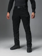 Тактичні штани утеплені BEZET Softshell Байрактар 9515 XL Чорні (ROZ6400181707) - зображення 1