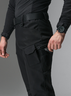 Тактические штаны утепленные BEZET Softshell Байрактар 9515 M Черные (ROZ6400181705) - изображение 7