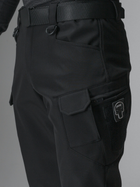 Тактические штаны утепленные BEZET Softshell Байрактар 9515 2XL Черные (ROZ6400181709) - изображение 6