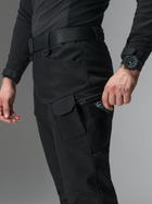 Тактические штаны утепленные BEZET Softshell Байрактар 9515 2XL Черные (ROZ6400181709) - изображение 7