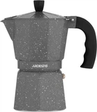 Гейзерная кофеварка Ardesto Gemini Molise 9 чашек Серая (AR0809AGS)