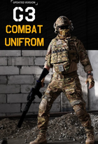 IDOGEAR G3 V2 Комплект Уніформи - бойова сорочка UBACS і штани з наколінниками Multicam оригінал Розмір L - зображення 4