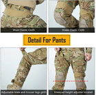 IDOGEAR G3 V2 Комплект Уніформи - бойова сорочка UBACS і штани з наколінниками Multicam оригінал Розмір L - зображення 9