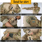 IDOGEAR G3 V2 Комплект Уніформи - бойова сорочка UBACS і штани з наколінниками Multicam оригінал Розмір М - зображення 8
