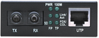 Media konwerter ntellinet 10/100Base-Tx to 100Base-Fx (ST) Multi-Mode, 2 km (1.24 mi) (Euro 2-pin plug) (766623506519) - obraz 3