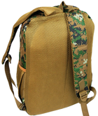 Міський рюкзак в стилі мілітарі 30x43x19 см Battlegrounds Зелений (2000002215165) - зображення 4