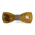 Деревянная галстук-бабочка 11,5х4,5 см Gofin wood (2000000303383)