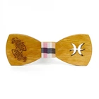 Дерев'яна Краватка-Метелик 11,5х4,5 см Gofin wood (2000000303529)