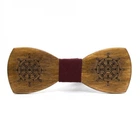 Деревянная галстук-бабочка 11,5х4,5 см Gofin wood (2000000301730)