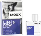 Туалетна вода для чоловіків Mexx Life Is Now EDT M 30 мл (737052990873)