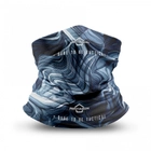 Многофункциональный шарф баф Pentagon Skiron Neck Gaiter Liquid K14013-LI Чорний - изображение 3