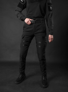 Тактичні штани BEZET Aggressive 1606 4XL Чорні (ROZ6400181496) - зображення 3