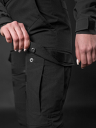 Тактичні штани BEZET Aggressive 1606 4XL Чорні (ROZ6400181496) - зображення 11