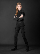 Тактичні штани BEZET Aggressive 1606 S Чорні (ROZ6400181499) - зображення 7
