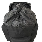 Рюкзак тактический с чехлом Kronos A21 походный 70 л водонепроницаемый Черный - изображение 7