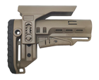 Приклад DLG TBS Tactical PCP (Mil-Spec) с регулируемой щекой, койот - изображение 1