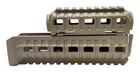 Цевье DLG Tactical (DLG-099) для АК-47/74 c 2-мя планками Picatinny + слоты M-LOK (полимер) койот - изображение 4