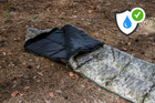 Тактичний Спальний водонепроникний мішок ADWAR блискавки ЛІТО (ковдра з капюшоном), Піксель, 220 х 73 см
