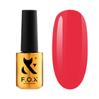 Гель-лак F.O.X Spectrum Gel Vinyl 143 Hot Pink розовый коралл 7 мл