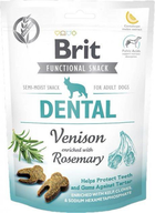 Przysmak dla psów Brit Care Dog Functional Snack Dental Venison 150 g (8595602539949) - obraz 1