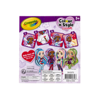 Zestaw dla kreatywności lalka Crayola Colourn Style Friends 918936/89393 Violet (8720077189393) - obraz 8