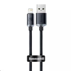 Кабель Cable Baseus CAJY000001 Crystal Shine Series Lightning 2.4A 1.2m black