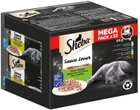 Вологий повнораційний корм для дорослих котів Sheba Tray з соусом з качки, курки, лосося, тунця 32x85 г (3065890152564) - зображення 1