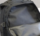 Тактический штурмовой рюкзак Tactic Raid рюкзак военный 40 литров Черный (601-black) - изображение 13