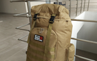 Тактический военный рюкзак для походов Tactic большой армейский рюкзак на 70 литров Койот (ta70-coyote) - изображение 4