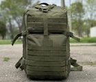 Тактический рюкзак штурмовой Tactic военный рюкзак на 40 литров Олива (Ta40-olive) - изображение 9
