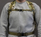 Тактичний рюкзак штурмовий Tactic Raid рюкзак військовий 40 літрів Мультикам (601-multic) - зображення 6