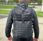 Тактичний рюкзак штурмовий Tactic військовий рюкзак на 40 літрів Чорний (Ta40-black) - зображення 7