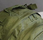 Тактический штурмовой рюкзак Tactic Raid рюкзак военный 40 литров Олива (601-olive) - изображение 8