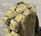 Тактический рюкзак штурмовой Tactic военный рюкзак на 25 литров Койот (ta25-coyote) - изображение 6