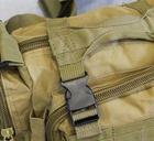 Тактическая сумка подсумок на пояс Tactic нагрудная сумка через плечо 5 л Койот (104-coyote) - изображение 7