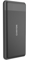 Powerbank Canyon 10000 mAh PB-109 Czarny (CNE-CPB1009B) - obraz 2