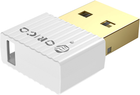 Adapter Orico Bluetooth 5.0 USB-A biały (BTA-508-WH-BP) - obraz 3