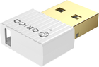 Adapter Orico Bluetooth 5.0 USB-A biały (BTA-508-WH-BP) - obraz 3
