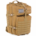 Рюкзак тактический рейдовый SP-Sport ZK-5508 размер 48х28х28см 38л Цвет: Хаки - изображение 1