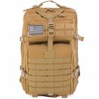 Рюкзак тактический рейдовый SP-Sport ZK-5508 размер 48х28х28см 38л Цвет: Хаки - изображение 2