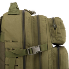 Рюкзак тактический штурмовой SP-Sport TY-616 размер 45x27x20см 25л Цвет: Оливковый - изображение 6