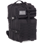 Рюкзак тактический рейдовый SP-Sport ZK-5508 размер 48х28х28см 38л Цвет: Черный - изображение 1